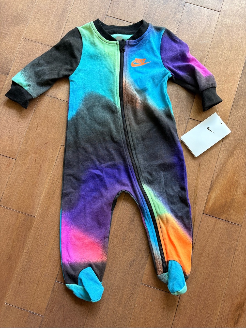NWT Nike Infant Illuminate Footed Coverall 6M